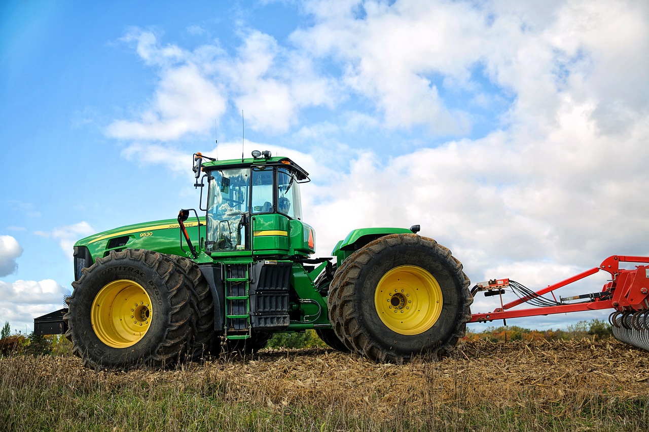 tractor, farming, farm